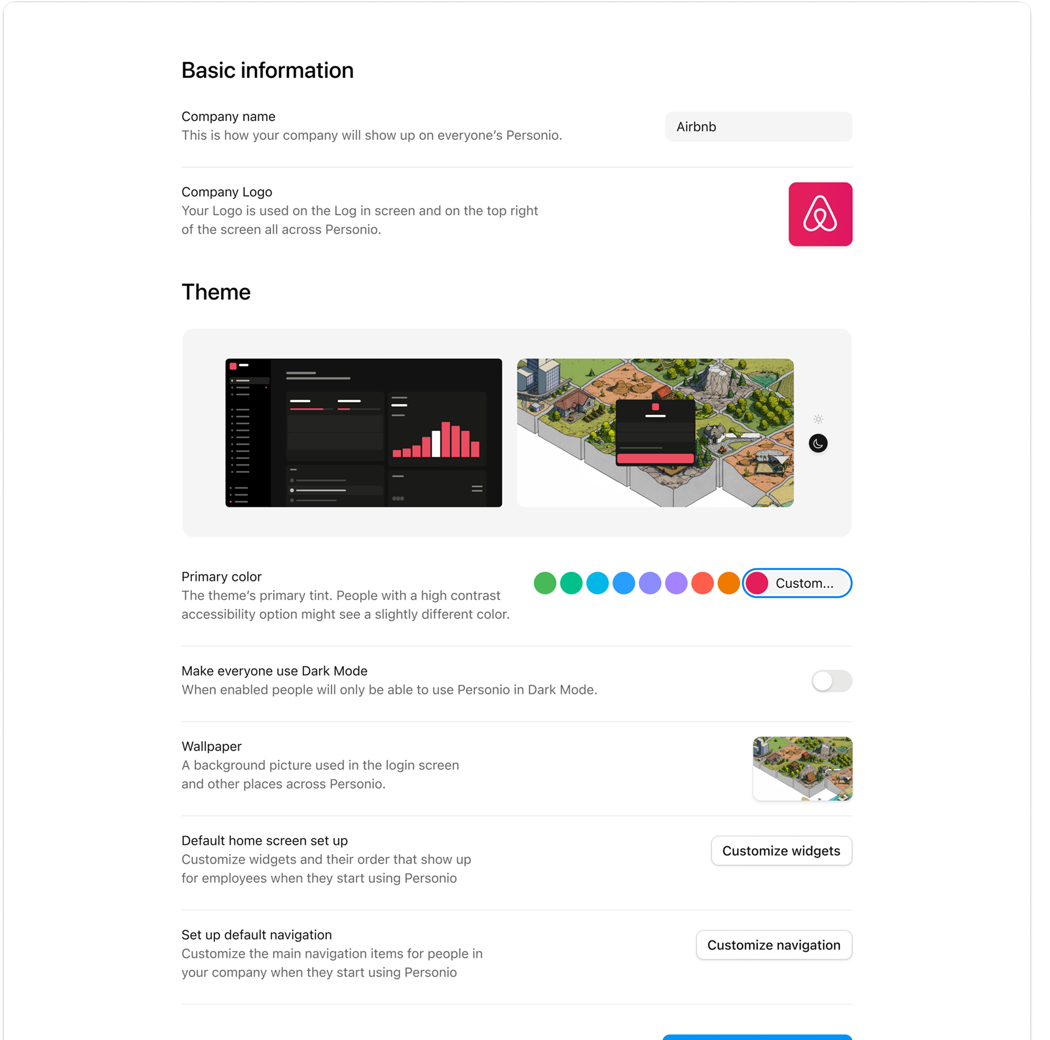 Theming input panel with Airbnb example