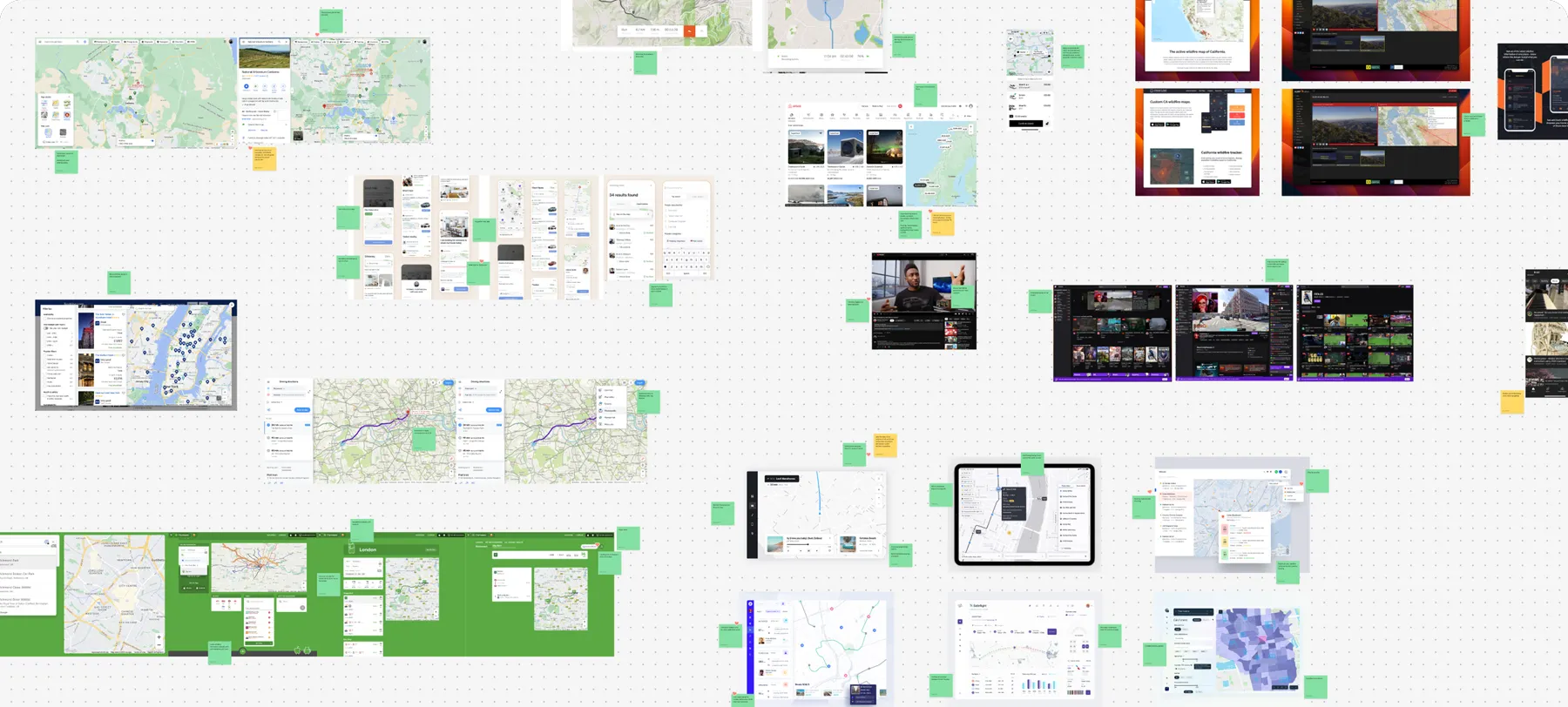 Design-direction board — references and exploration